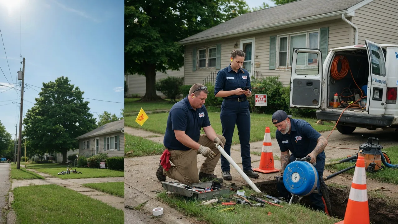 Sewer Line Repair in Glenarm, IL near me